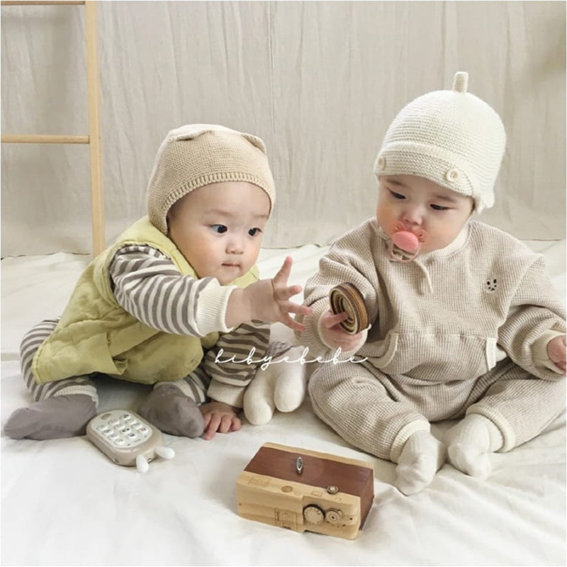 Children's Vest Spring And Autumn Baby Korean Version Children's Clothing Baby Vest Baby Solid Color Vest Spring And Autumn Clothing
