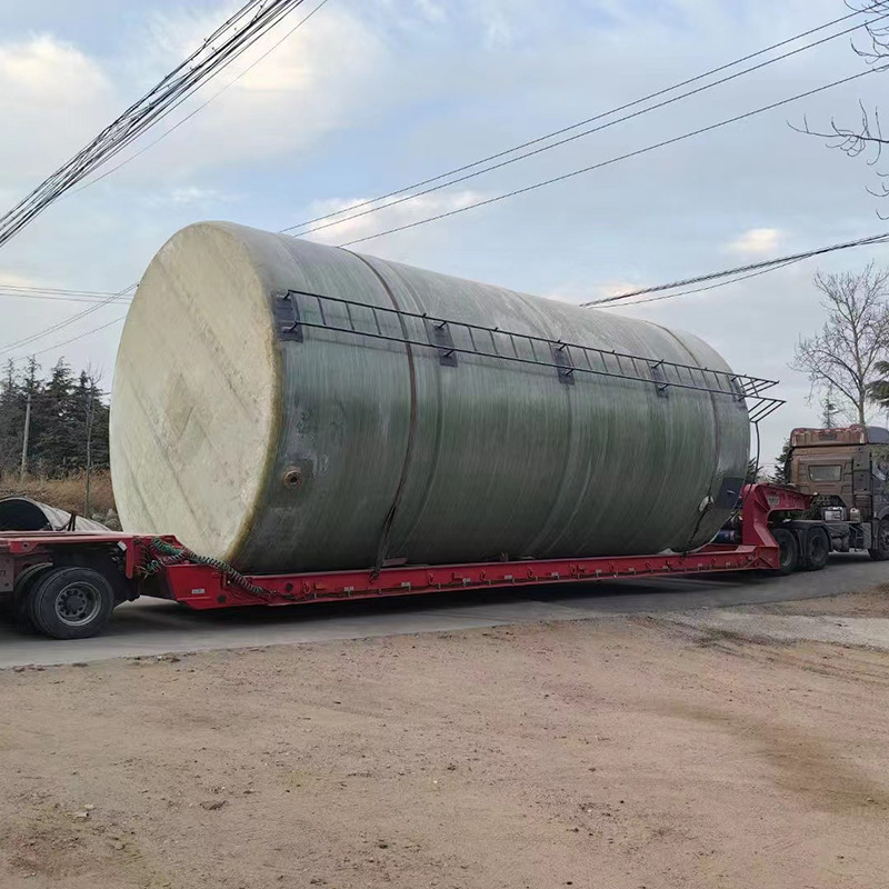 立式/卧式玻璃钢储罐化工盐酸硫酸专用大型消防储水罐供应