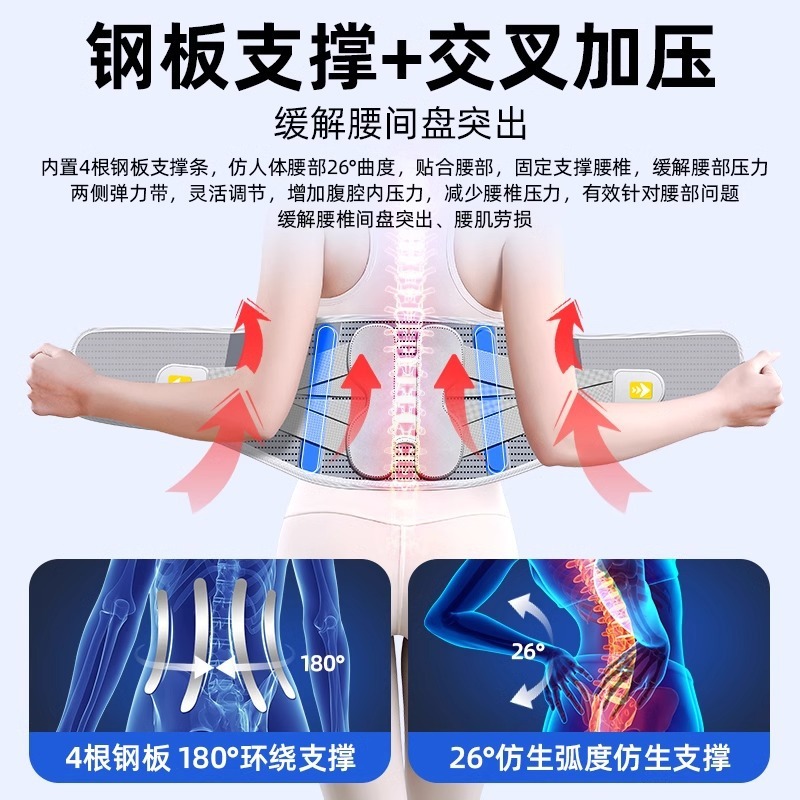 卓晨医療用ベルト、腰椎椎間板ヘルニア、腰椎椎骨緊張、腰部筋肉痛、腰椎サポート、専用腰椎サポート|undefined