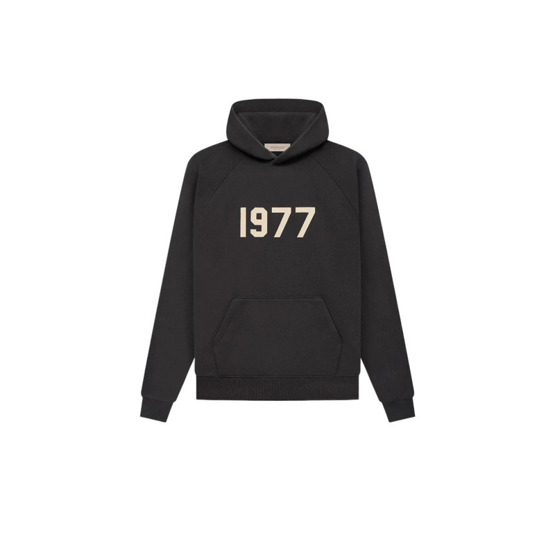 Fw22--Essentials1977Hoodie Casual Trendy Fleece-Lined Hooded Sweatshirt with Letter Print Fw22--Essentials1977Hoodie Casual Trendy Fleece-Lined Hooded Sweatshirt with Letter Print