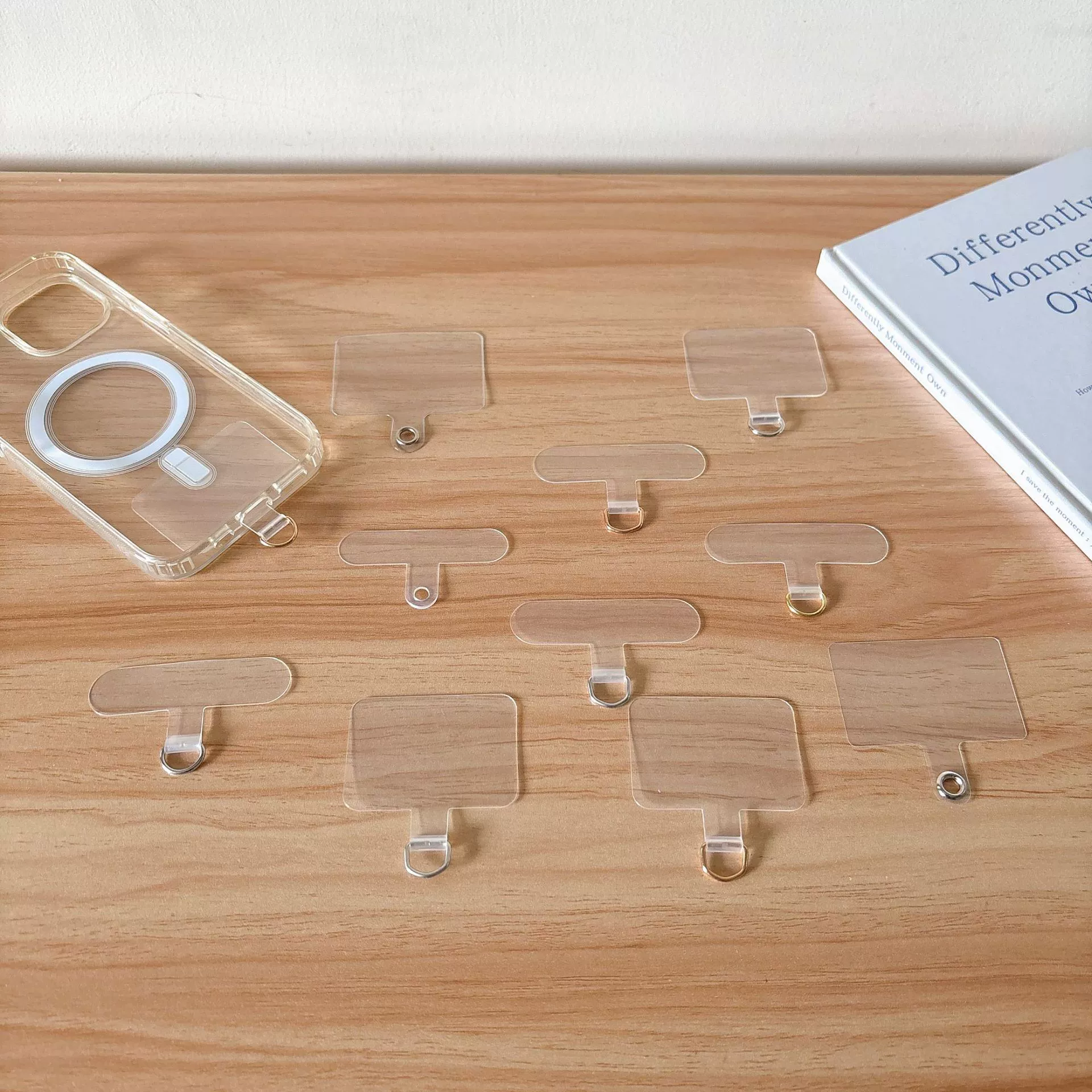 Прокладка для ремешка для мобильного телефона из ТПУ, цельный прочный чехол для мобильного телефона, нашивка, прозрачный зажим для подвешивания, ультратонкий мягкий