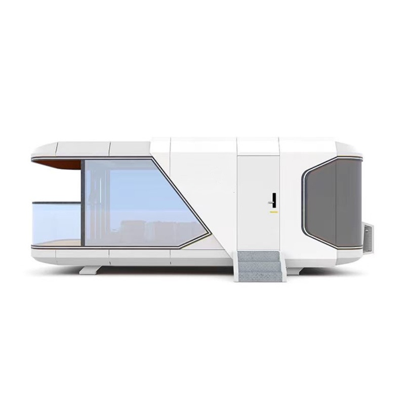 Área escénica móvil al aire libre de la cápsula espacial Residencial Hotel inteligente Sunshine Room Apple Cang Resort Camping Star Room