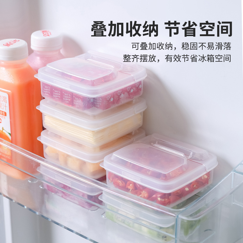 チーズ分注箱冷蔵庫果物密封保存箱ふたを開けてバターを入れます。|undefined