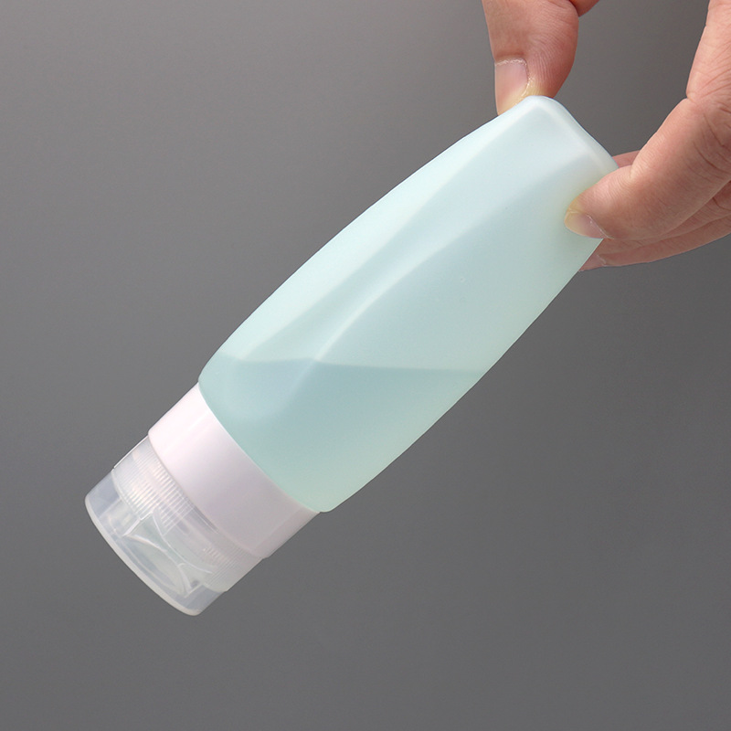 Silicone 90ml Travel Set of Divided Bottles, Storage Bottles, Packaging Bottles, Makeup Bottles, Shampoo Divided Bottles