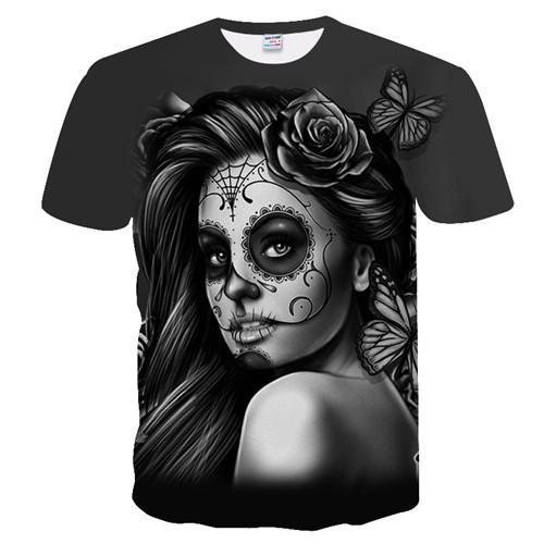 Another View of Skull T-shirt