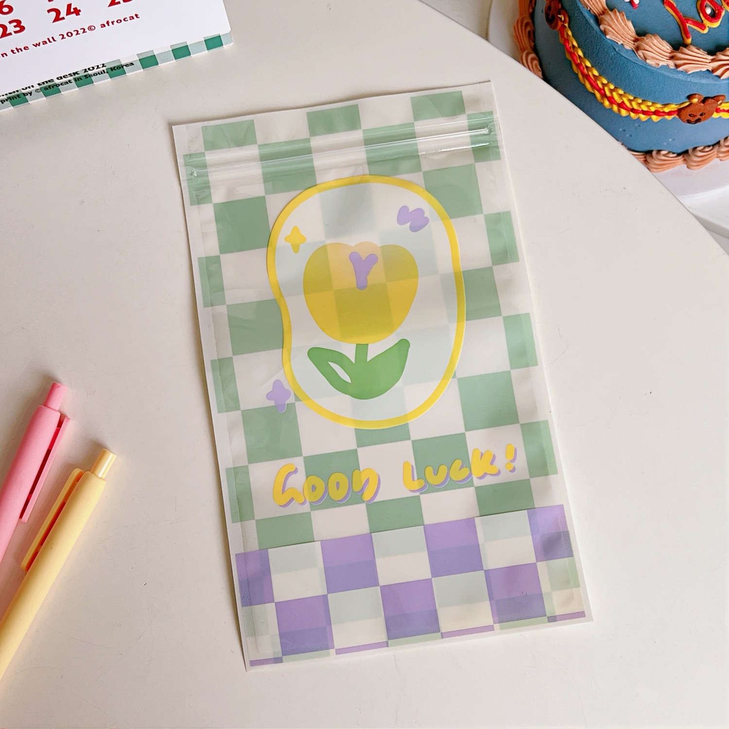 # 5 Tulipanas verdes