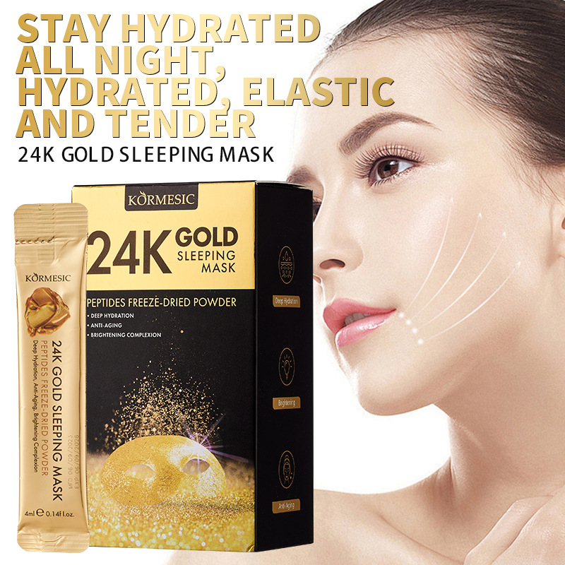 Kormesic24K Golden Wanan Sleep Facial Mask Box