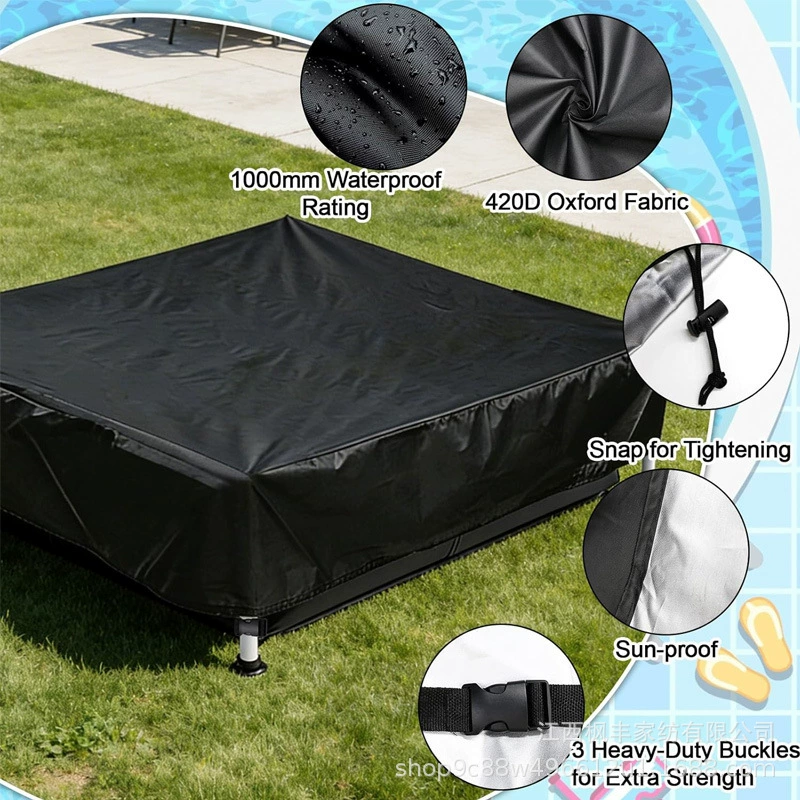 Small street UV swimming pool