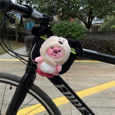 Little Beaver Ruby bicycle front Multimediya və saxlama aksesuarları - no-specifications-bicycle-bag-dog-head-ruby