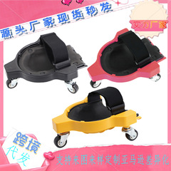 方便省力萬向輪移動瓦工跪墊Rolling Knee Pad萬向輪護膝墊護膝車