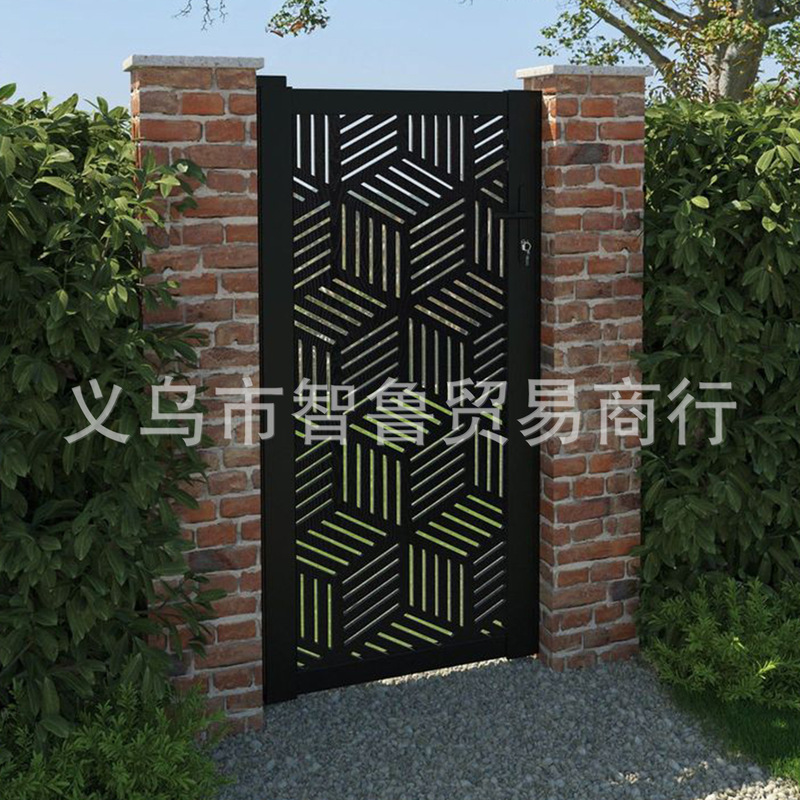 Best-Selling Foreign Trade Cnc Metal Privacy Guardrail, Shielding Screen, Landscape Fence, Villa Courtyard Outdoor Guardrail