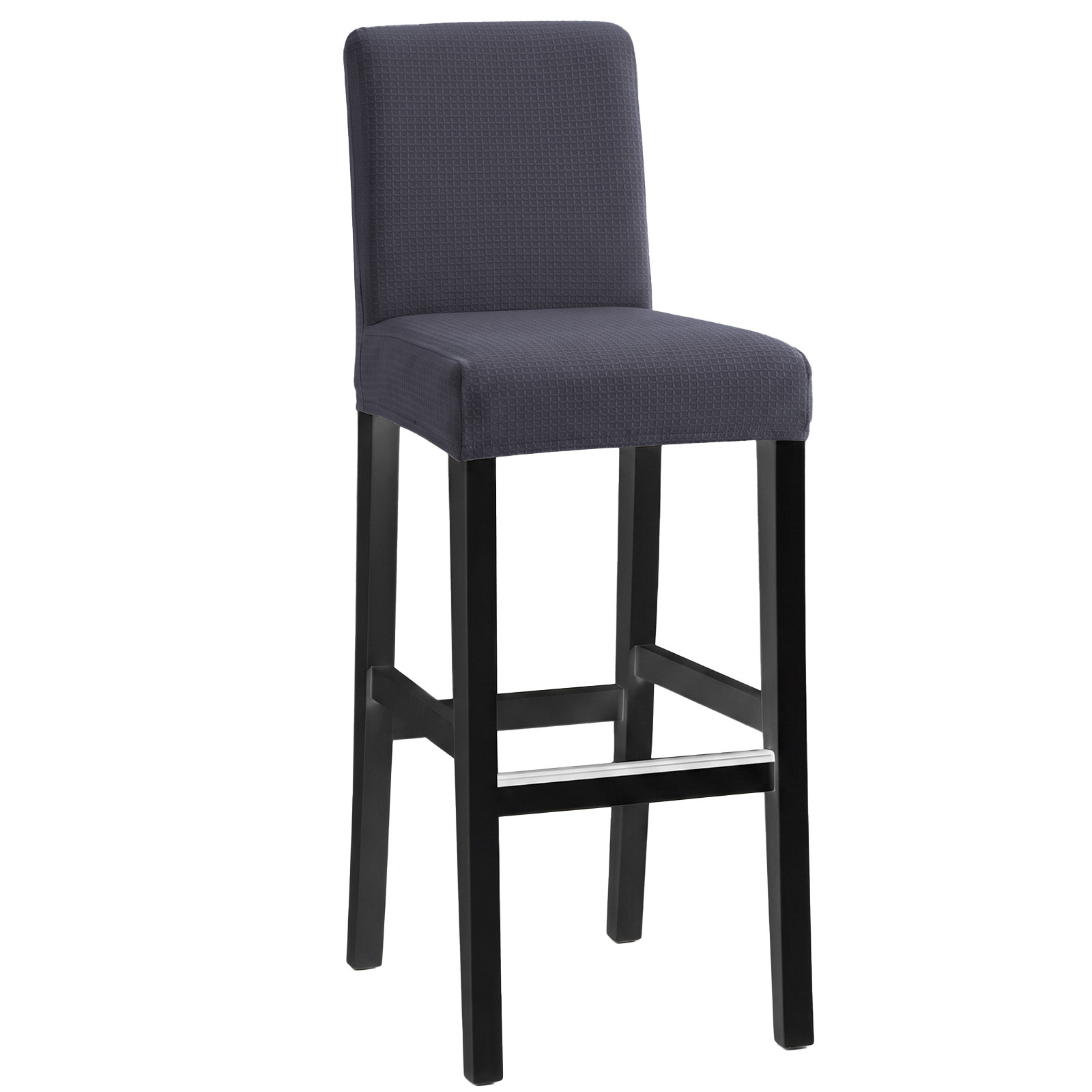 Transfronterizo spot a prueba de derrames pequeño cuadrado elástico cubierta de silla de bar todo incluido grueso cubierta de taburete alto cubierta de bar cubierta de hotel cubierta de silla