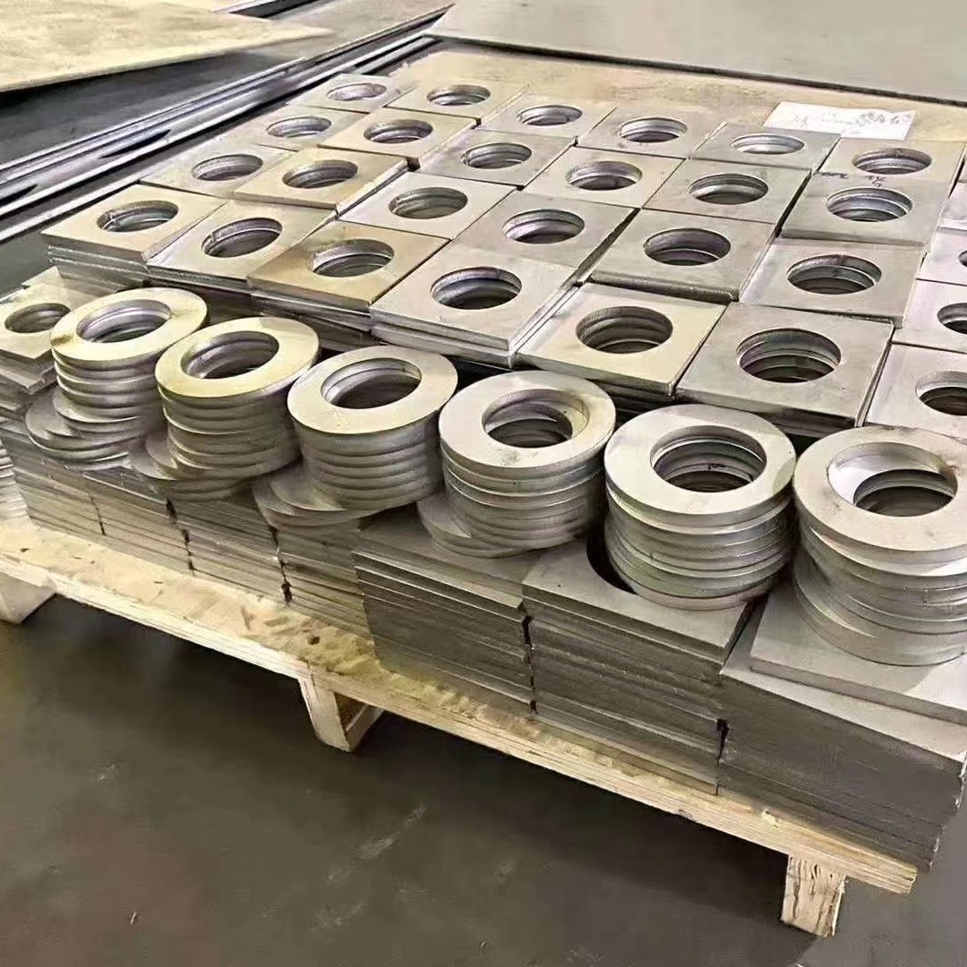 加工激光切割不锈钢板 304 316L不锈钢切割板 异形件切割 割圆