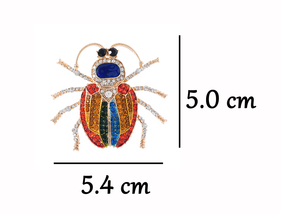 20g Weight Retro Pin Insect Alloy Unisex Brooches