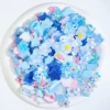 Blue accessories, wide color palette