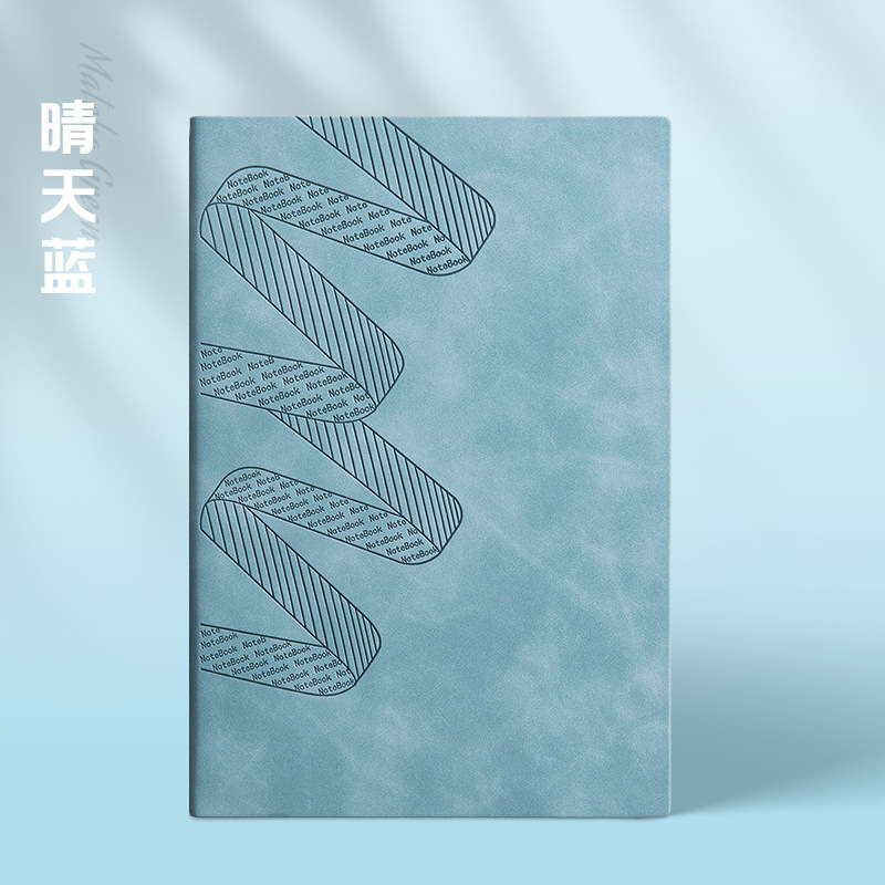 跨境笔记本礼盒套装新款a5加厚本子办公会议记事本可刻字可印logo|undefined