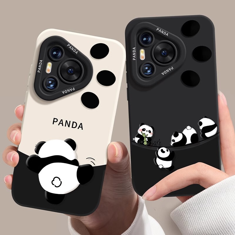 Suitable for Huawei Pura 80 Phone Case, New 80 Pro Panda P70 Niche P70 Pro Cute 60 Anti-Drop Trendy and Fun