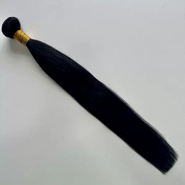 Xuchang wig bubble hair Bundles100 g Double Weft e-commerce straight human hair