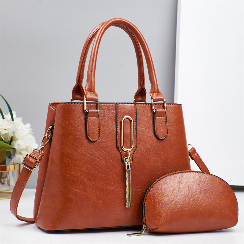 Dos paquetes de bolsos para niños, bolsos para mujeres, bolsos para mujeres, bolsos de hombro, bolsos para mujeres, temperamento versátil, bolsos de mano coreanos