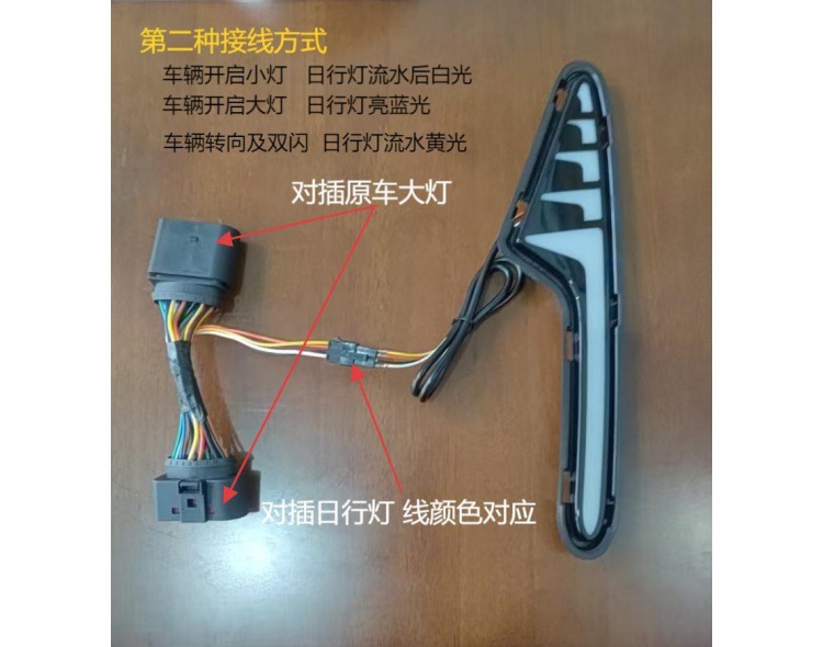 Suitable for Geely Xingyue 25-26 Models, Daytime Running Lights, Turn Signals, Night Ice Blue Modified Front Fog Lights