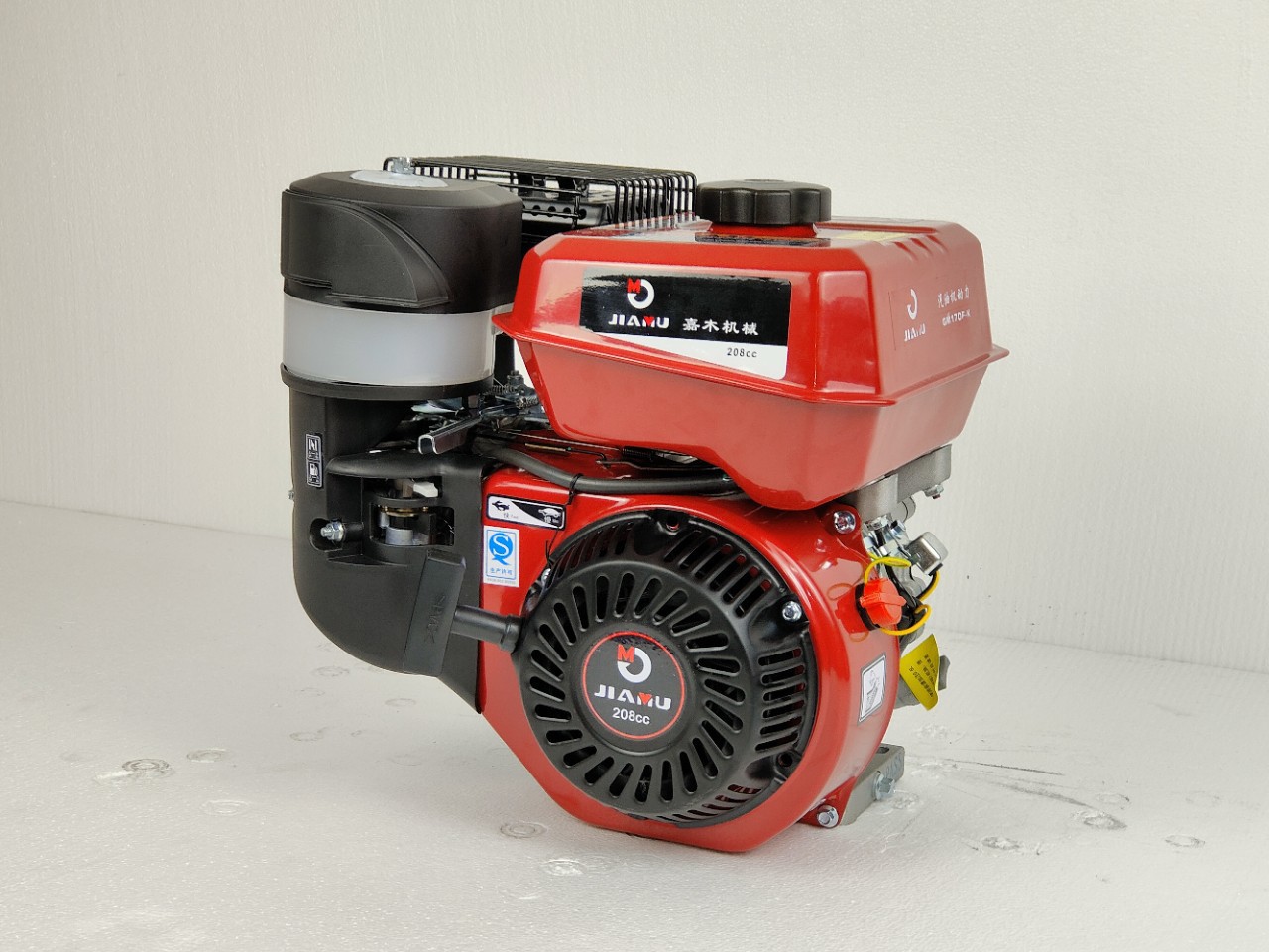 Jiamu GM170K Gasoline Engine 7 horsepower 4kw marine propeller hang-up pesticide application micro-tiller flat key