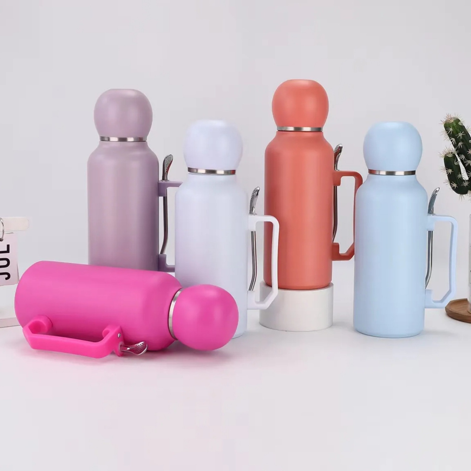 304 taza de fútbol de acero inoxidable al aire libre acompañante hervidor de agua de alta capacidad de doble vacío taza de agua portátil sin