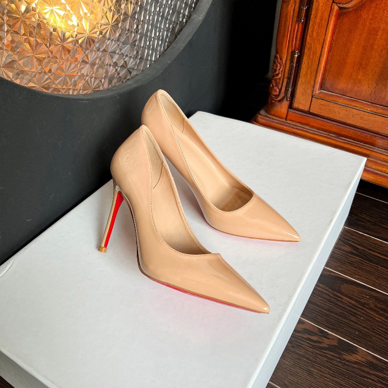 Fashionable universal sexy high heels nude