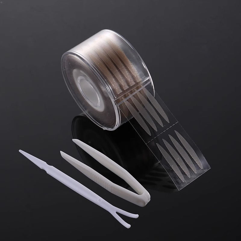 Doble párpado pegatinas rollo Oliva maquillaje artista especial pinzas caja de almacenamiento Media Luna invisible natural sin fisuras ojo belleza