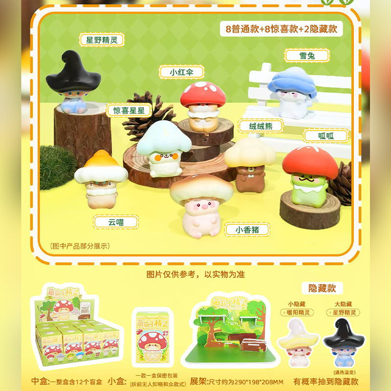 马年生肖萌宠古风桌面摆件神马都有盲盒创意车载摆件吉祥物批发|undefined