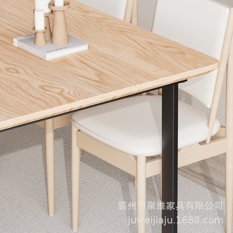 Mesa de comedor simple mesas de comedor estirables mesas de comedor rectangulares mesas de estudio mesas de comedor multifuncionales para hogares pequeños