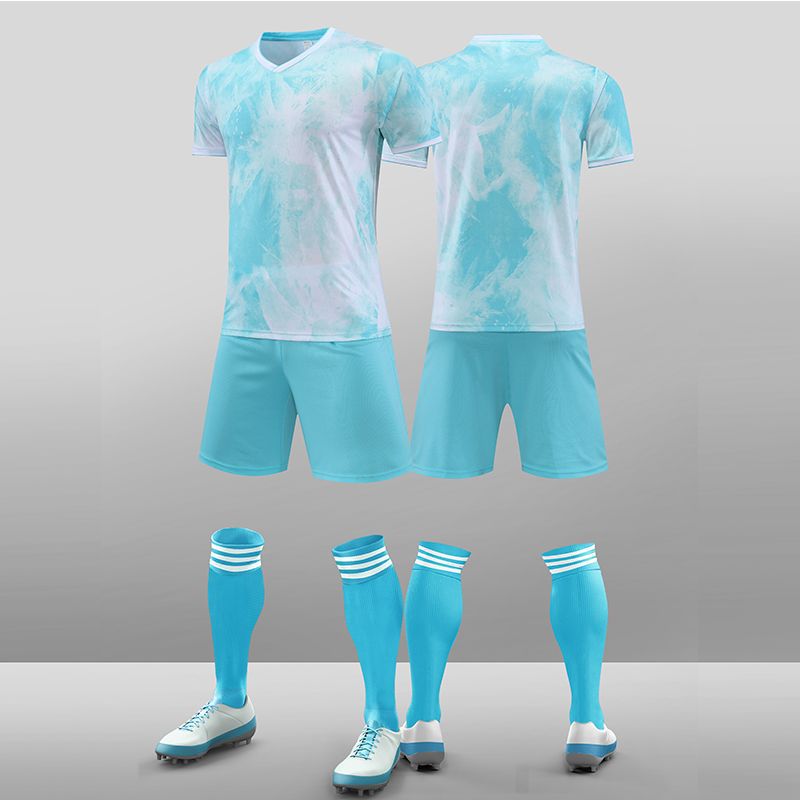 Traje de uniforme de fútbol Kalmei 2025 Nuevo uniforme de equipo de campamento de verano para estudiantes Camiseta de equipo de entrenamiento de competencia al aire libre para adultos