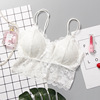 Lace protective underware, elastic breast pads, straps, tube top, summer bra, beautiful back, lifting effect