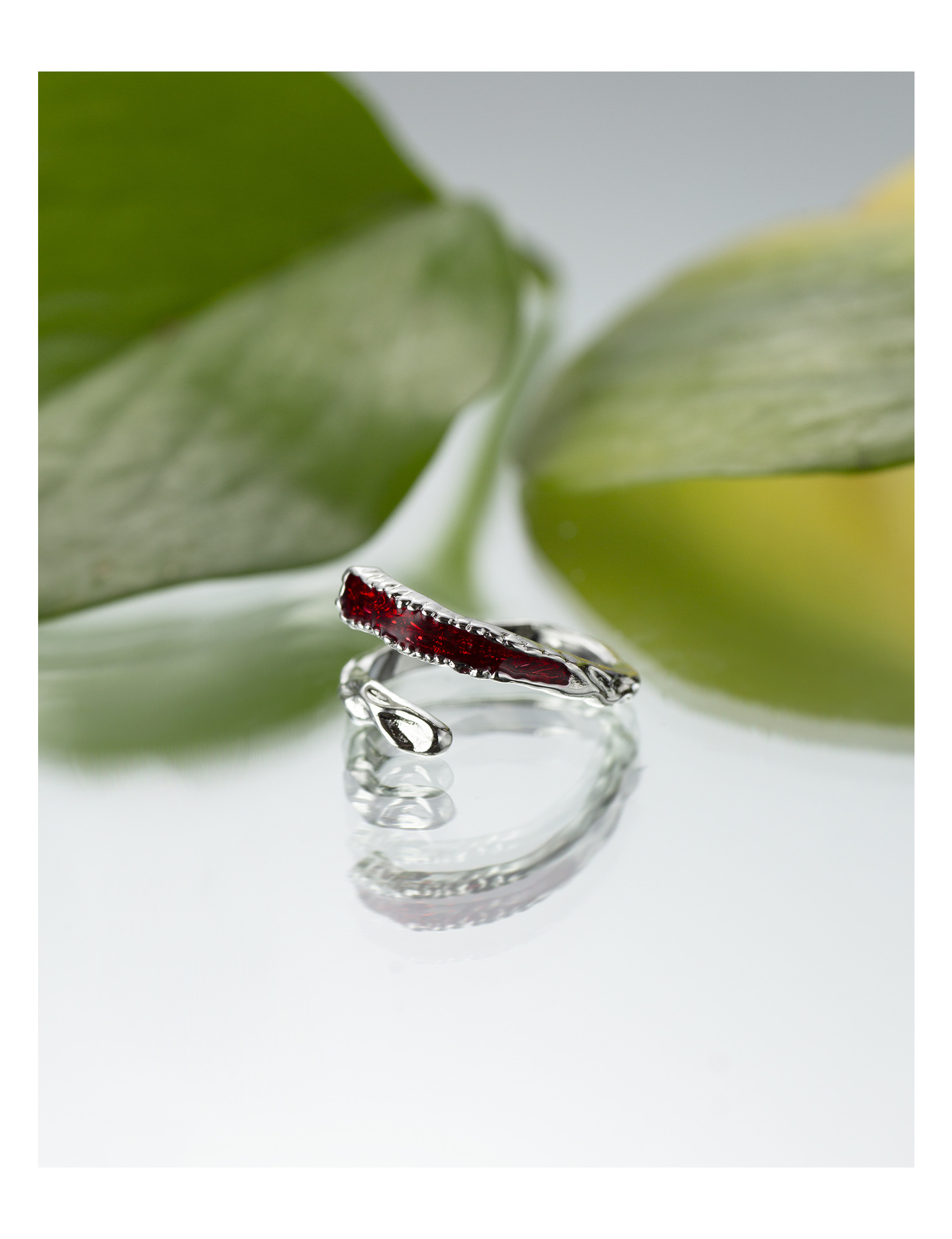 Fashion Snake Copper Plating Open Ring