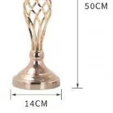 Candlestick road guide ornaments light luxury wedding ornaments