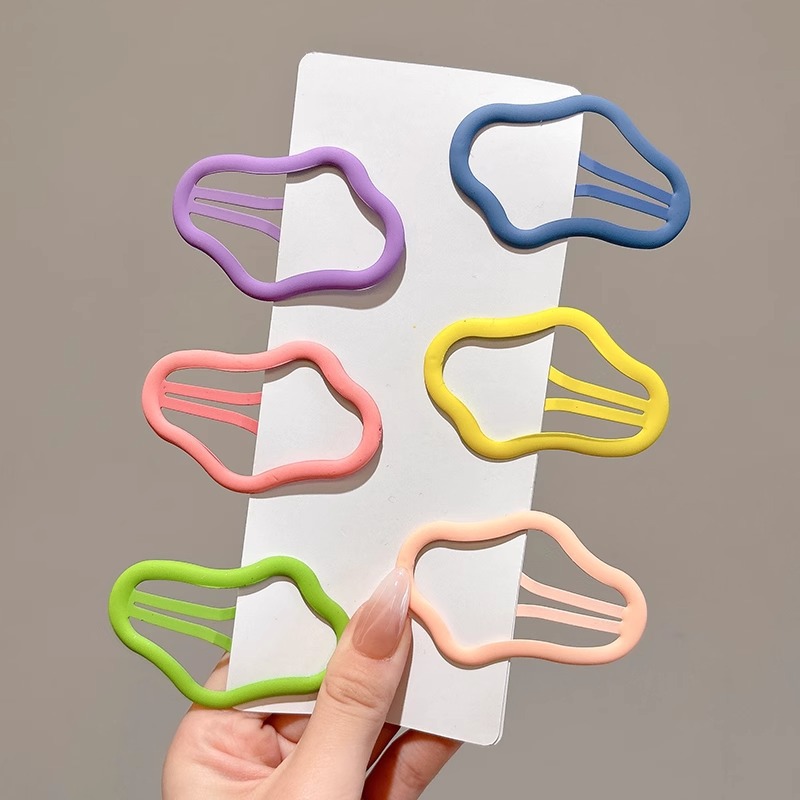 Linda estrella y2g horquilla hembra clip lateral flequillo BB clip horquilla para niños dopamina clip de color tocado