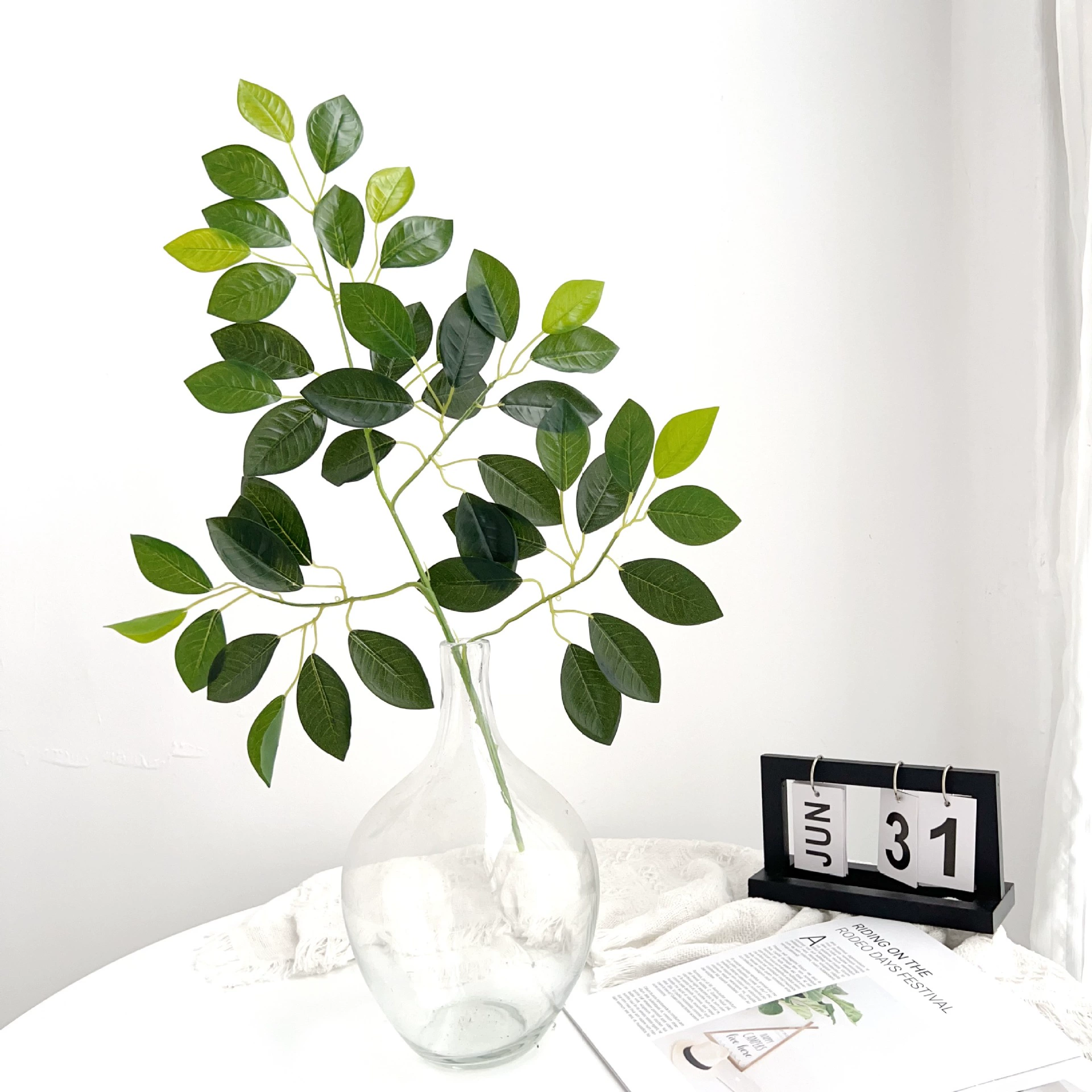 Моделирование новогодних апельсиновых листьев