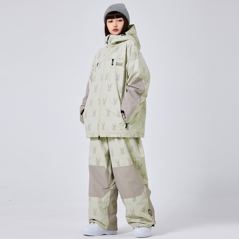 Winter ski waterproof ski suit
