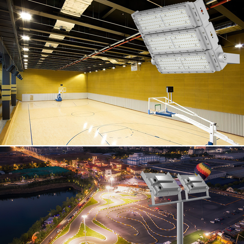Al aire libre de alta Polo luz del estadio luz LED Túnel de luz LED de alta potencia 600W800W módulo de luz de inundación fabricante