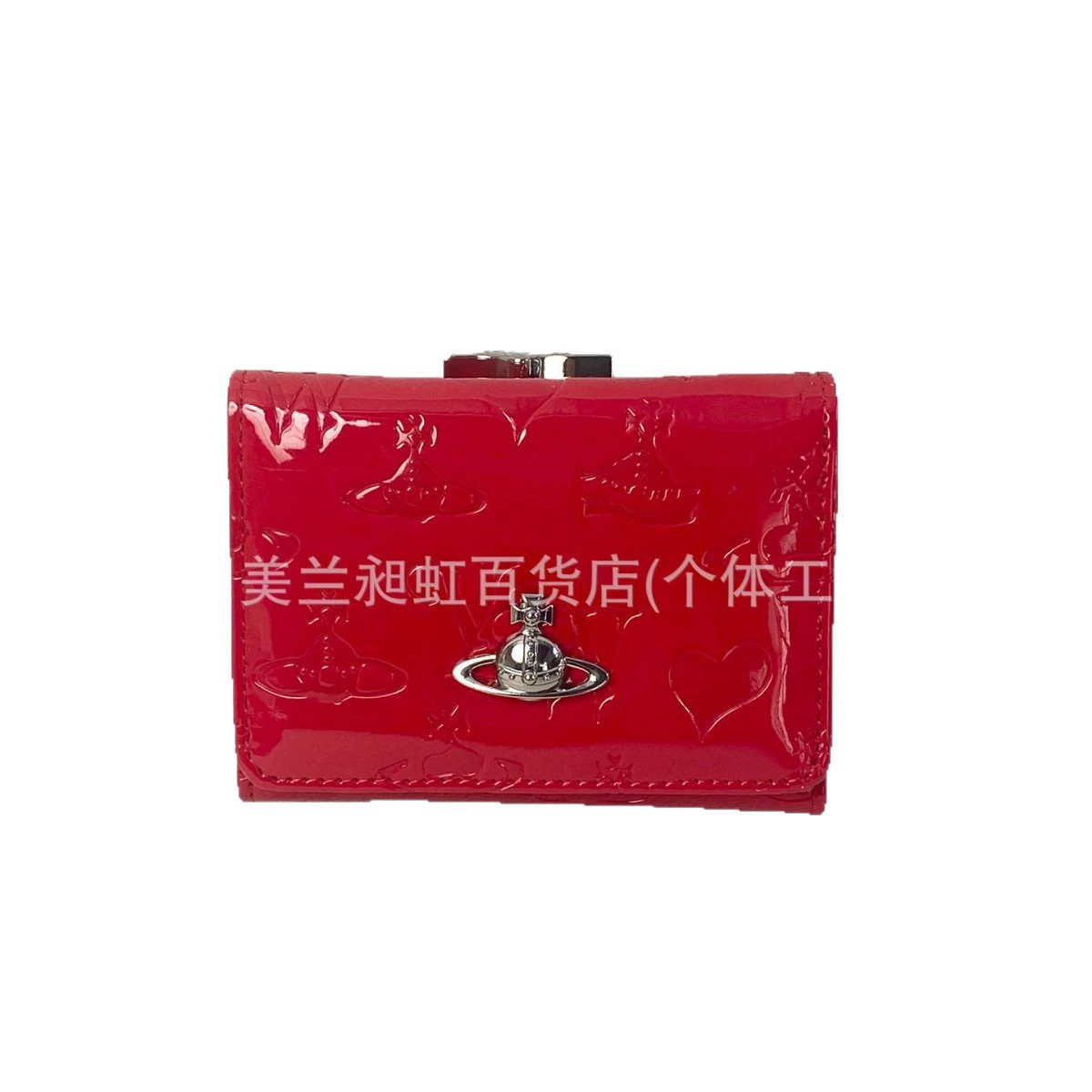 2026 Новый кошелек Queen Mother Saturn Tri-fold Wallet Coin Purse Bag Simple Multi-Card Slot Storage Bag