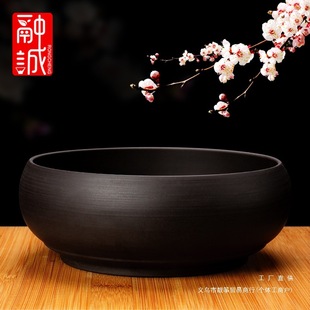 Large Purple Clay Tea Set Accessories, Tea Cup, Tea Bowl, Water Basin, Small Pen Wash, Black Ashtray