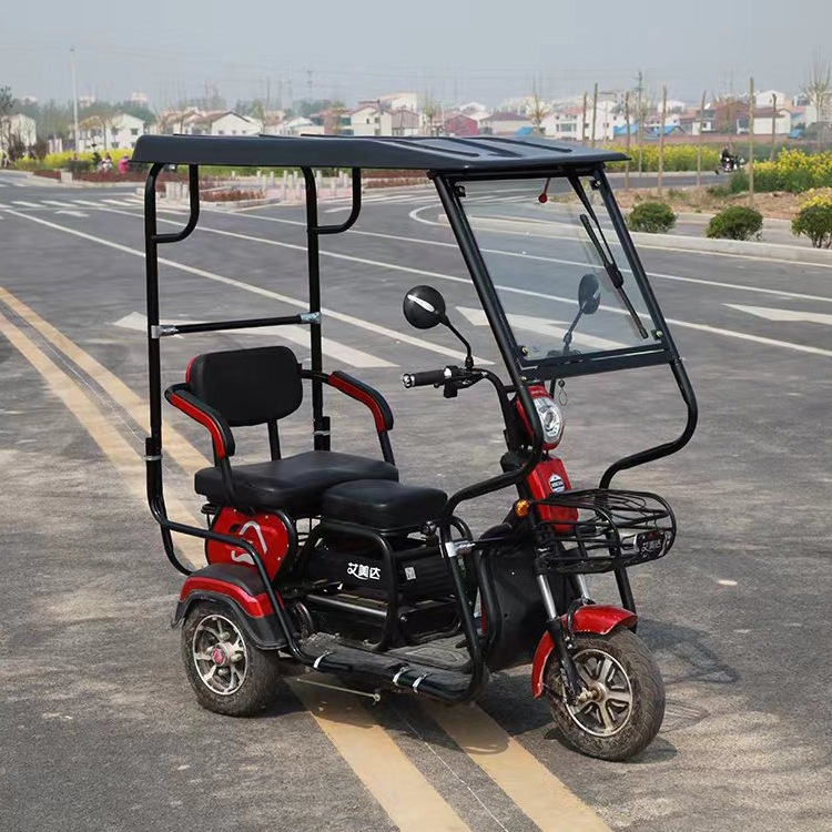 电动三轮车雨棚车篷全封闭透明老年代步车小型挡风雨冬季加厚车蓬