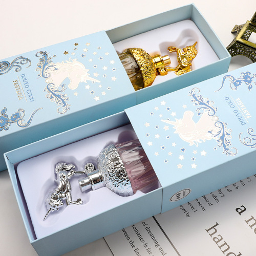 Internet celebrity Dixianger gold powder quicksand unicorn women's perfume women's long-lasting light fragrance cross-border Vietnam wholesale