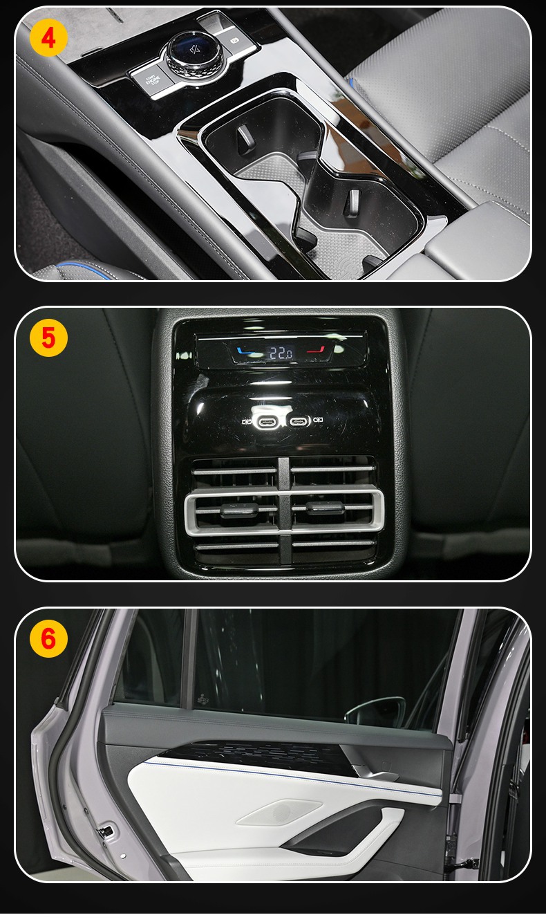 17-25 Volkswagen Tiguan L Special Screen Center Console Interior Film Car Modification Transparent Tpu Protective Film