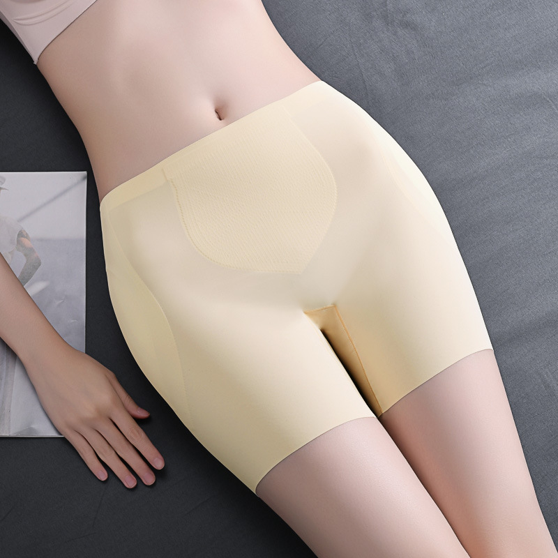 Pantalón Aumentador de Caderas de Cintura Media de Nylon, Sin Rastro, Levantamiento de Cadera, Control de Abdomen