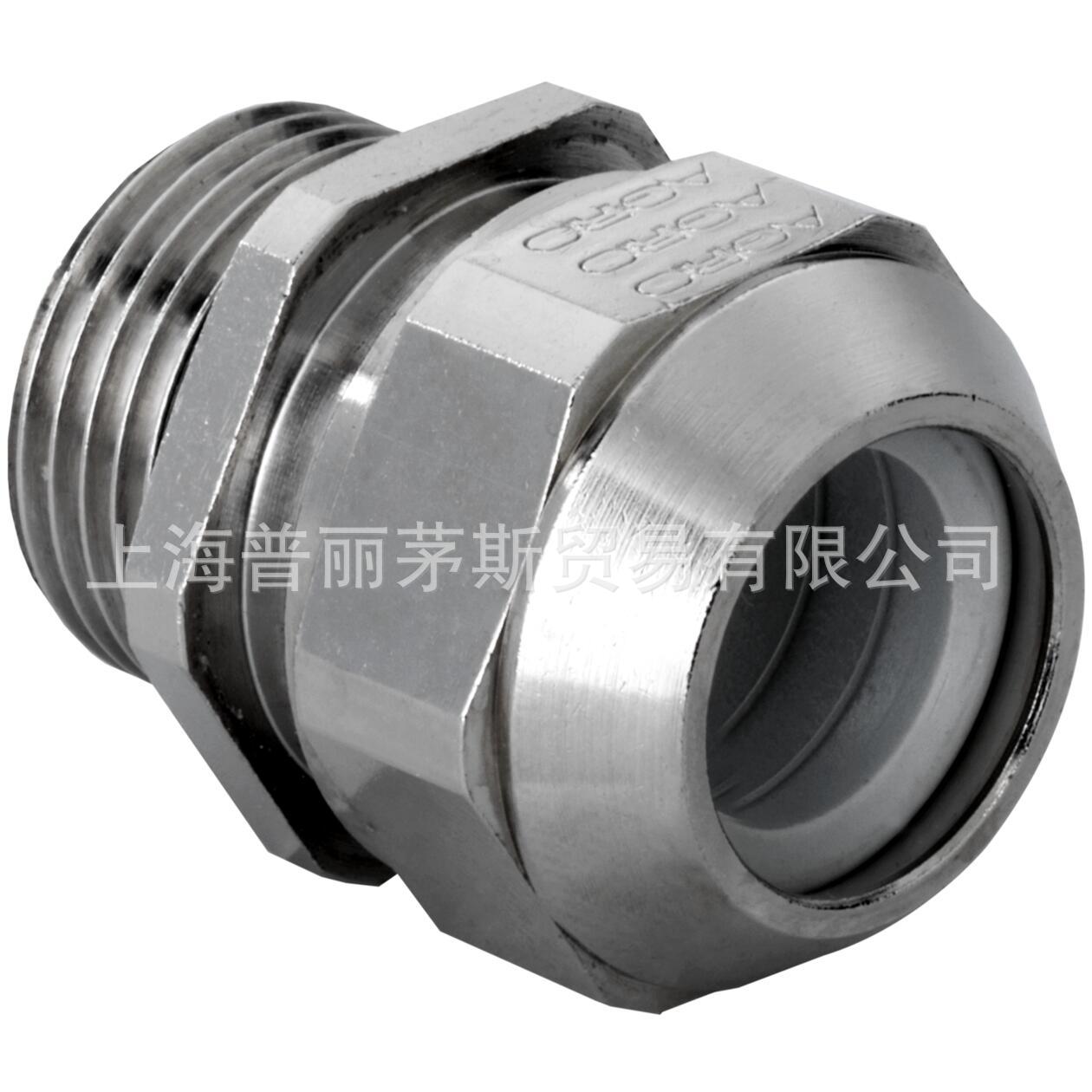 AGRO Progress M40 黄铜镀镍电缆接头 F1100.40.330 F1100系列