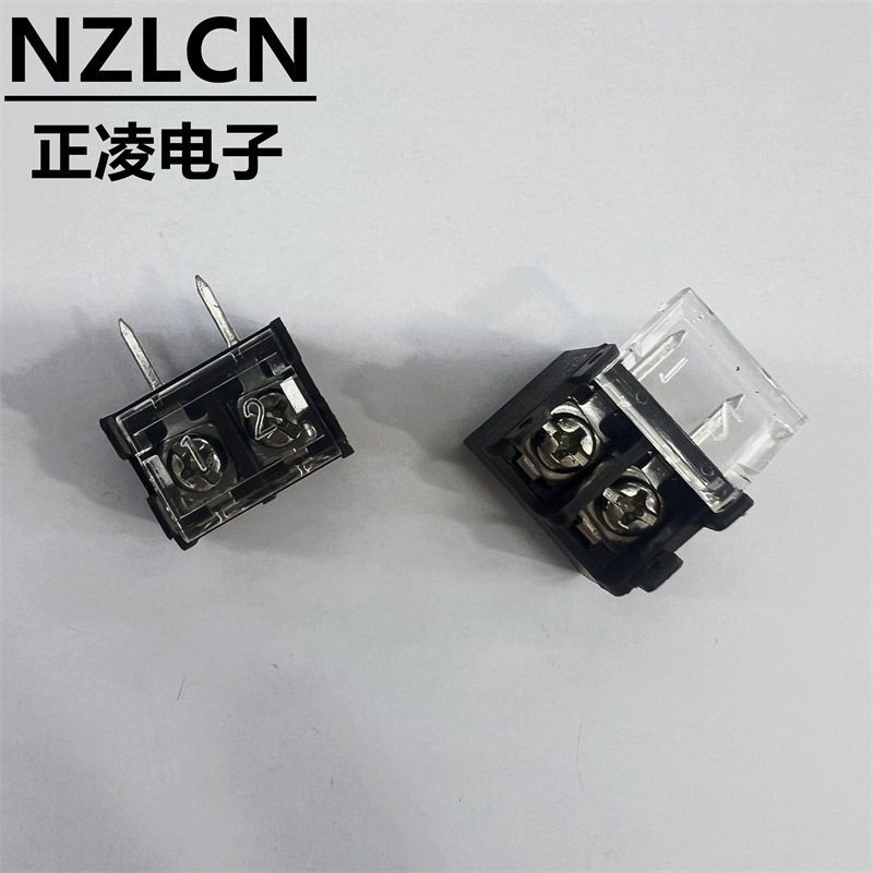 DC49-9.5-2P平出脚  桔盖，白盖横出针脚 监控设备接线端子环保铜