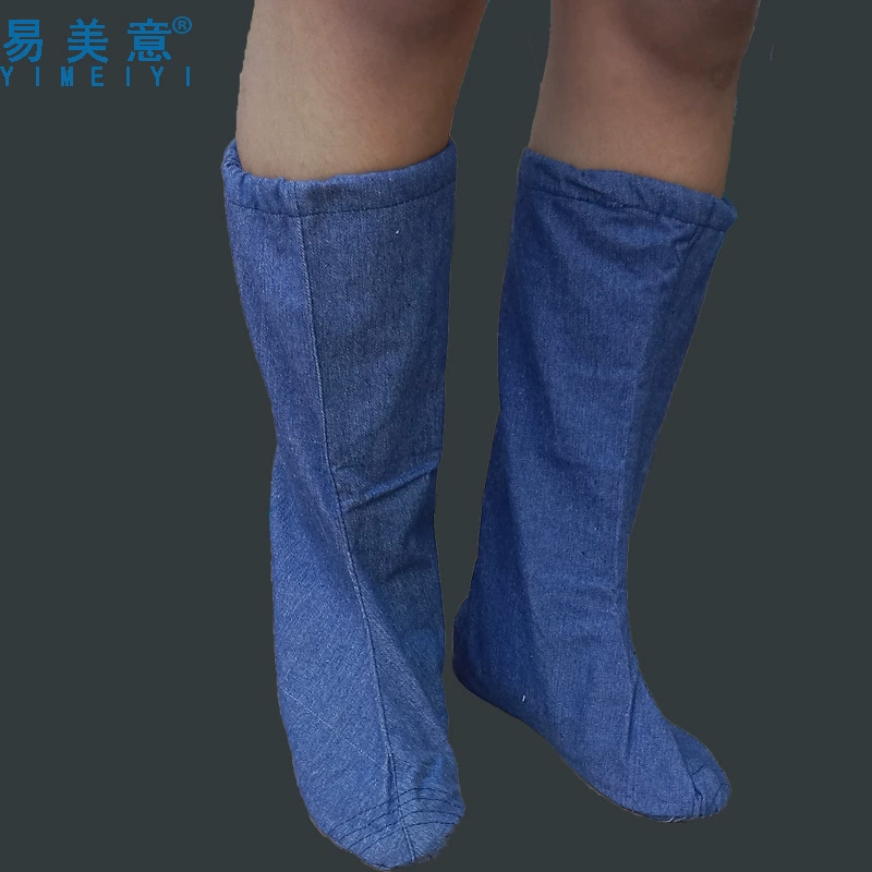 Специальные носки для шахтеров Обувь от дождя Внутренний контейнер на флисовой подкладке Холодное хранение Хлопчатобумажные носки для угольных шахт Водостойкие влагоотводящие носки Обувь