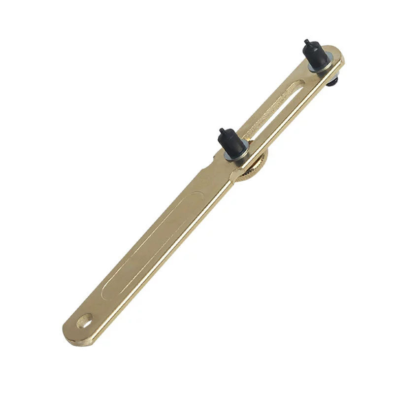 Оптовый металлический открыватель корпусов часов с двумя зубцами для снятия задней крышки, замены батареек и ремонта аксессуаров.