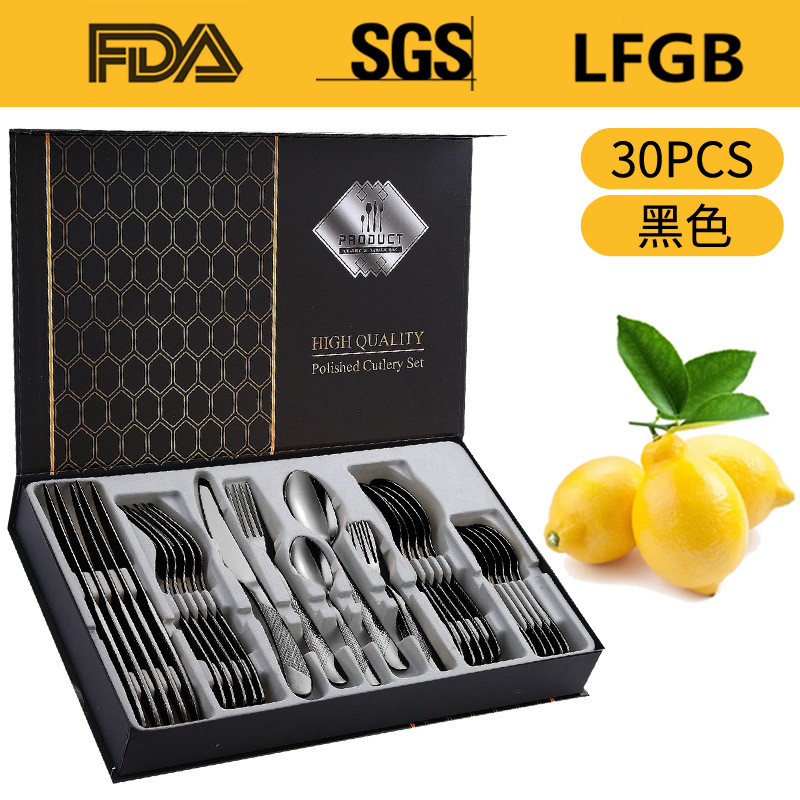 블랙 [30 피스] 플립