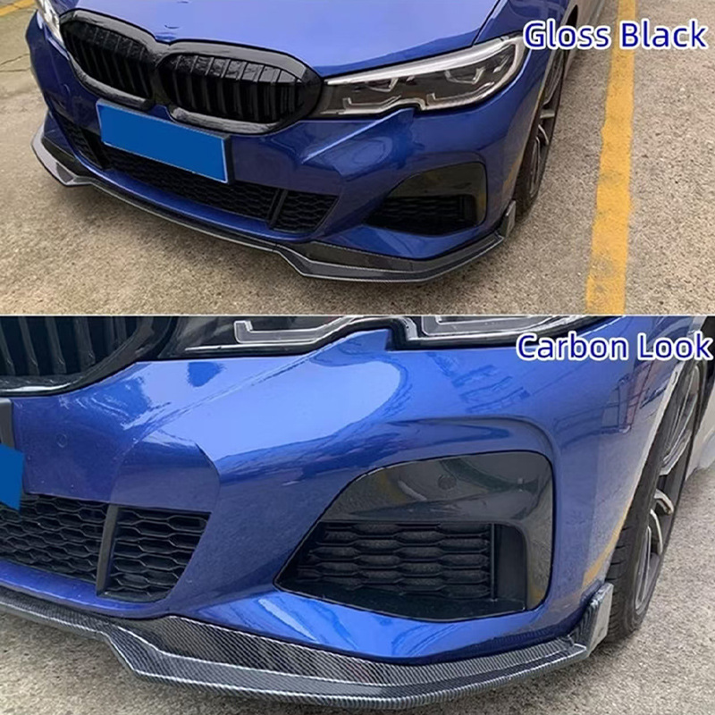 Suitable for BMW 3 series G20G28 early 19-22 MP front shovel front lip non-perforated small enclosure kit